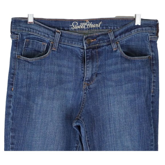 Old Navy Sweetheart Jeans Womens Size 12 Reg Tapered Leg - Picture 2 of 10